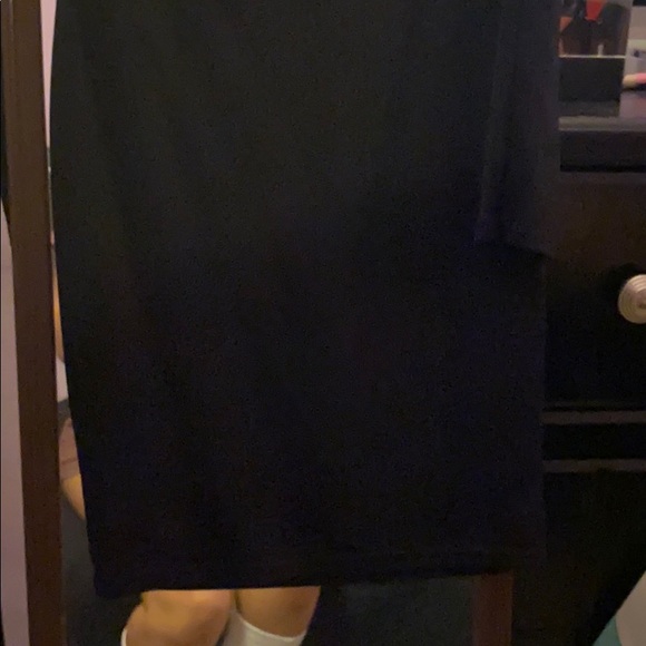 Off the shoulder black dress - Picture 2 of 3